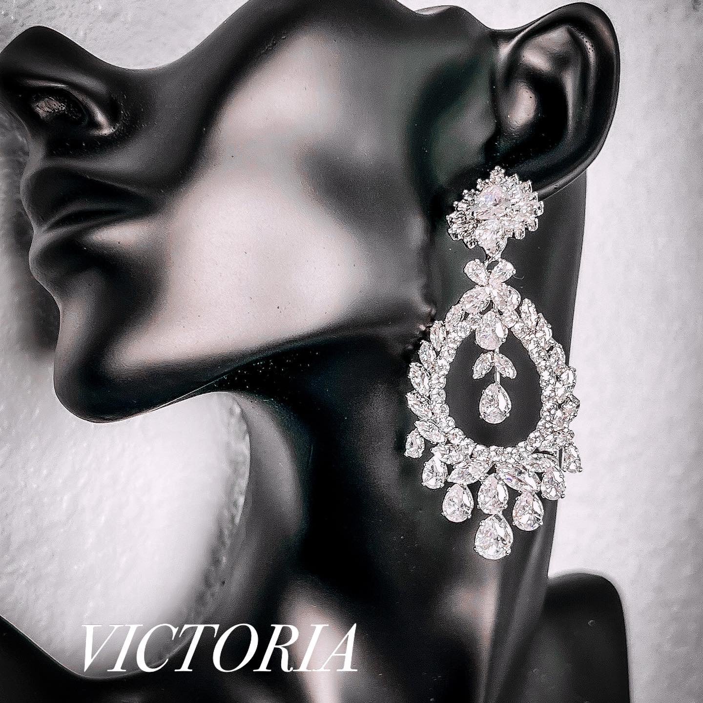 VICTORIA Bridal Earrings